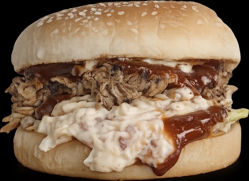 BBQ Trhaný Burger
